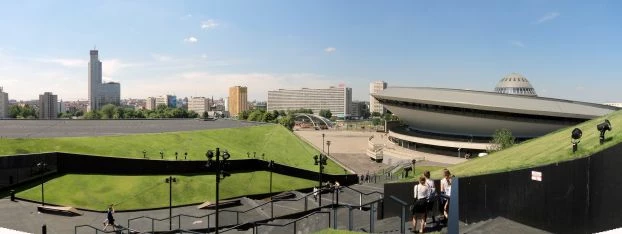 
Międzynarodowe Centrum Kongresowe. Strefa Kultury, Katowice 2015 r. Fot. Dagmara Stanosz
