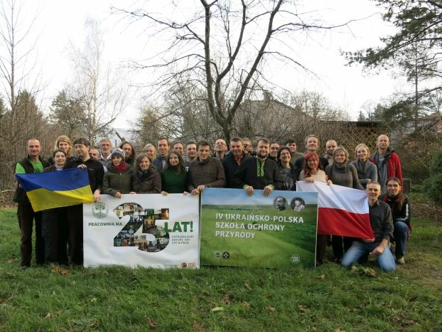 IV Ukraińsko-Polska Szkoła Ochrony Przyrody, która została zorganizowana w grudniu 2014 r. w Bystrej k. Bielska-Białej, odbyła się w Polsce m.in. z powodu trwającej wojny na wschodzie Ukrainy. Fot. Archiwum Pracowni