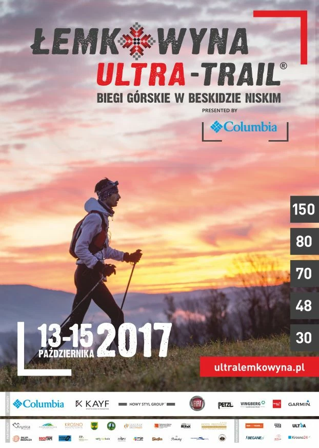 
Plakat zawodów

Na trasie w Beskidzie Niskim. Fot. materiały prasowe Łemkowyna Ultra Trail


