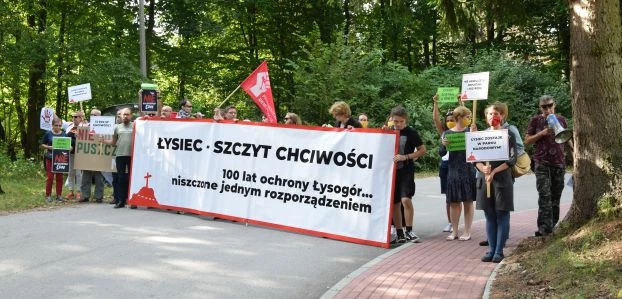 
Protest w Ameliówce. Fot. Magda Warszawa
