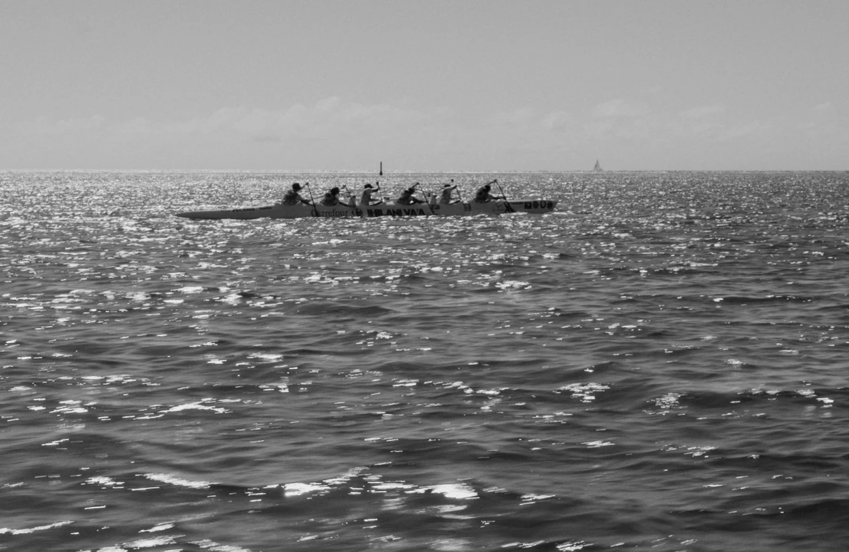 Osada V6 podczas wyścigu, czerwiec 2025 r., Papeete, Tahiti. Fot. Tomasz Woźniczka