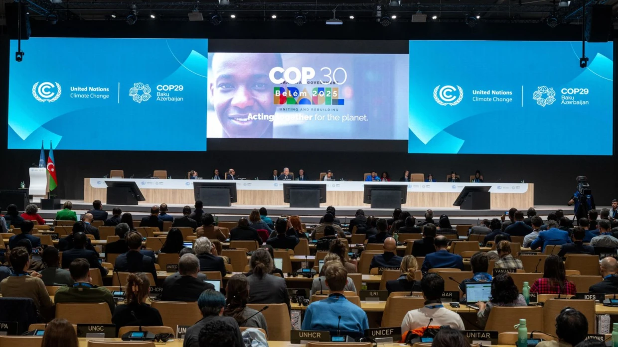 COP29 zamknięcie sesji plenarnej i zapowiedź COP30. Fot. Vugar Ibadov, źródło UN Climate Change