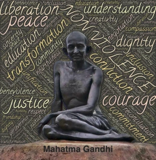 
Gandhi był czołowym rzecznikiem niestosowania przemocy. Jego radykalny pacyfizm wciąż inspiruje. Fot. John Hain
