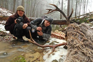 Karol Kaliský i Jozef Fiala – współautorzy filmu „Wilcze góry”. Fot. arollafilm.com