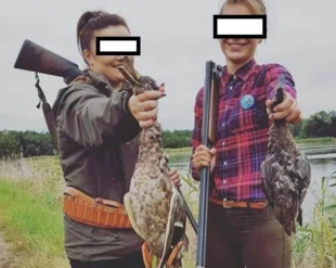 Pani z prawej od cyranki. Fot. Facebook