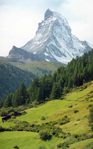 Matterhorn od strony Zermatt. Fot. Dariusz Dyląg