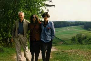 Spacer, Suwalszczyzna 1995 r. Fot. Archiwum państwa Niedek