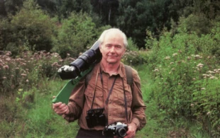 Jerzy Giergielewicz (1925-2012) – niestrudzony badacz i popularyzator postaci Robiena. Fot. Marek Kalisiński