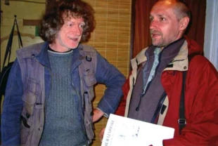 
W domu Janusza w Białowieży, maj 2007. Fot. Justyna Zachara
