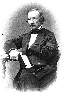 Zacharias Topelius – fiński pisarz, poeta, dziennikarz, historyk, rektor Uniwersytetu Helsińskiego. Fot. autor nieznany, źródło: Wikipedia