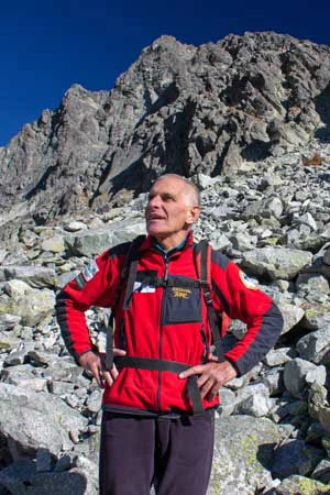 Władysław Cywiński w ukochanych Tatrach. Fot. Andrzej Śliwiński