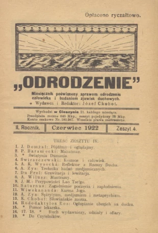 
Odrodzenie. Źródło: Polona
