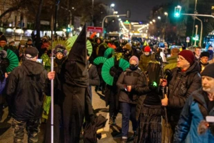 Kondukt żałobny w Warszawie, 18 stycznia 2022 r. Fot. Elisa Chaton