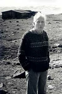 Arne Naess w Tvergastein. Fot. Doug Tompkins