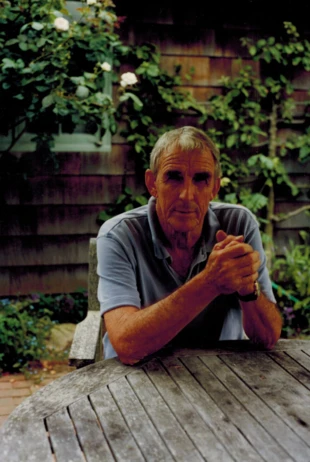 Peter Matthiessen, autor „Śnieżnej pantery”, podczas rozmowy dla „Dzikiego Życia”, lipiec 1999 r. Fot. Piotr Porębski