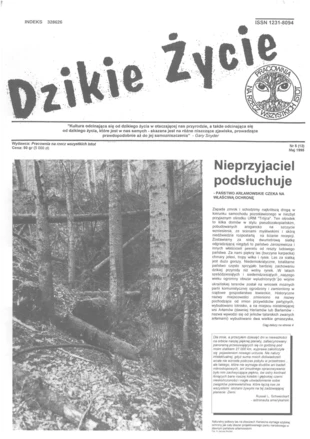 Artykuł opublikowany w Dzikim Życiu, nr 5/12, maj 1995