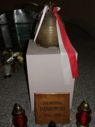 Urna z sercem gen. Jana Henryka Dąbrowskiego. Fot. Bartosz Światek