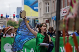 Dajemy głos tym, którzy nie mają głosu. Fot. Przemysław Jendroska
