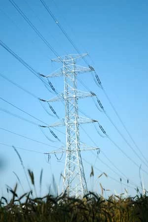 Budowa elektrowni to także linie elektroenergetyczne wysokiego napięcia, którymi pokryje się okolica. Ta część inwestycji stanowi tzw. cel publiczny. Mieszkańcy mogą być wywłaszczeni. Fot. Olga Sypuła