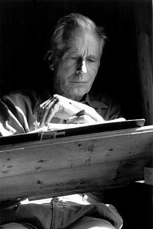 Arne Naess w Tvergastein. Fot. Doug Tompkins
