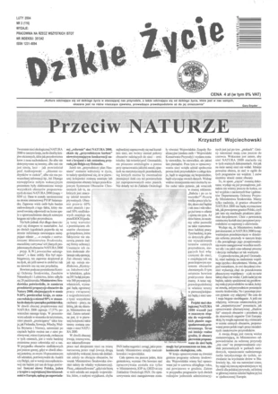 Wywiad opublikowany w Dzikim Życiu, nr 2/116, luty 2004