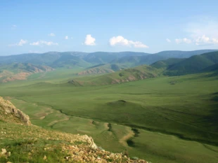 Podróż po mongolskich stepach zostawia w człowieku ślad na resztę życia. Fot. Jacek Adamus