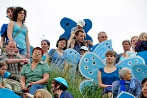 
Modraszkowy zlot na Zakrzówku, 5 czerwca 2011 r. Fot. Natasza Styczyńska
