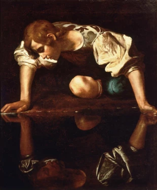 Caravaggio – Narcyz. Źródło: wikipedia.org