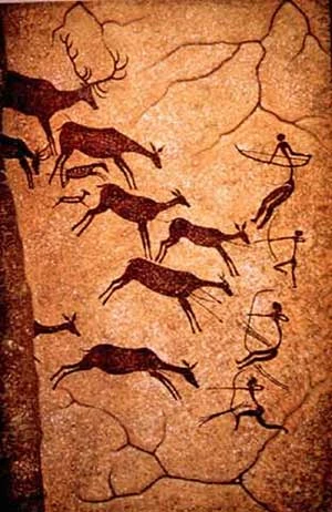 Malowidło z groty w Lascaux