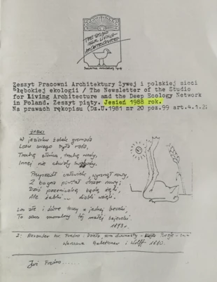 W tym numerze Zeszytów Pracowni z 1988 roku ukazał się tekst Perry`ego.
