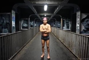 Ostatni trening przed wyjazdem na Antarktydę, Warszawa, listopad 2018 r. Fot. Tomasz Madej