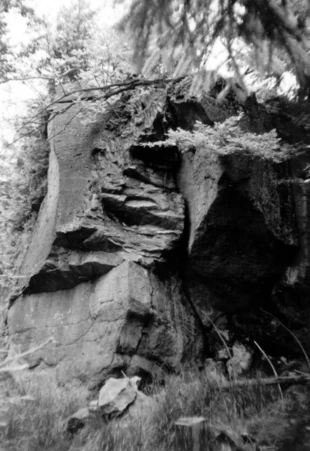 Ściana stokowa na Barańskim Groniu. Fot. Tomasz Kudłacz