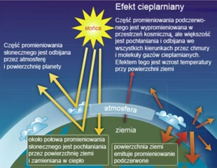 
Efekt cieplarniany
