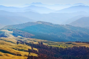 
Panorama Karpat. Fot. Julia Burlaczenko
