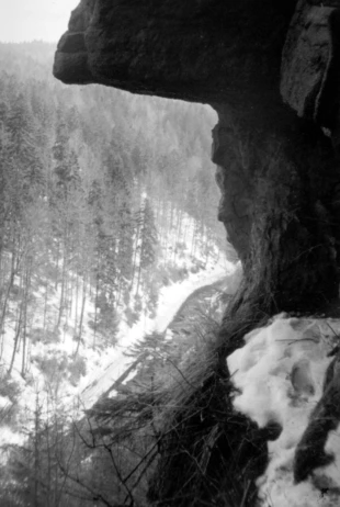 Stół skalny – Wisła Równe. Fot. Tomasz Kudłacz