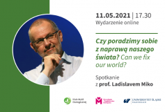 Ladislav Miko w 68 spotkaniu Klubu Myśli Ekologicznej w Katowicach