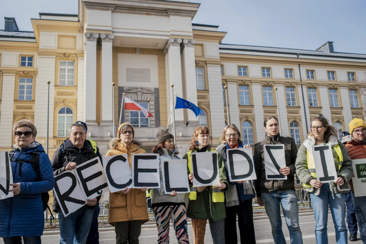 Marsz „Energia w Ręce Ludzi”, Warszawa. 18.03.2023. Fot. Archiwum