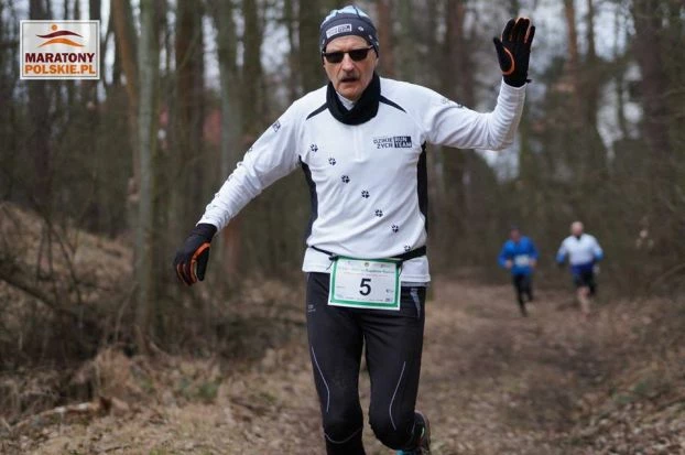 Krzysztof Próchniewicz na trasie. Fot. Maratony Polskie