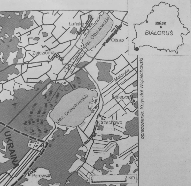Mapa. Fot. Krzysztof Wojciechowski