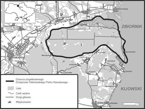 Projektowany Dnieprowo-Teterewski Park Narodowy