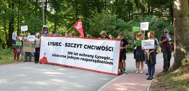 Protest w Ameliówce. Fot. Magda Warszawa