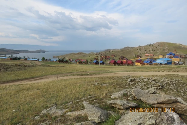 
„Tereny rolnicze” nad Bajkałem, wyłączone z Nadbajkalskiego Parku Narodowego. Fot. Witalij Riabcew
