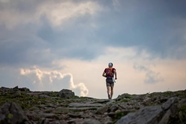 Gniewko podczas biegu Stumilak, 2018 r. Fot. Karolina Krawczyk