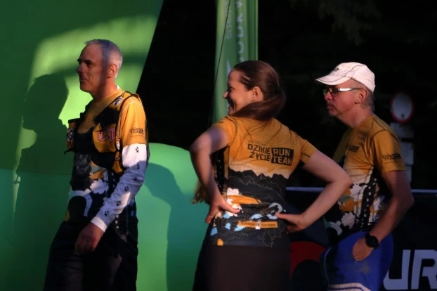 Grzegorz, Ania i Jacek na mecie. Fot. Renata Gogola