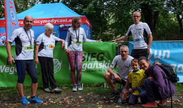 
Dzikie Życie RunTeam po zawodach 5 Biegu Wegańskiego, 24 września 2016 r. Fot. Przemysław Gumułka
