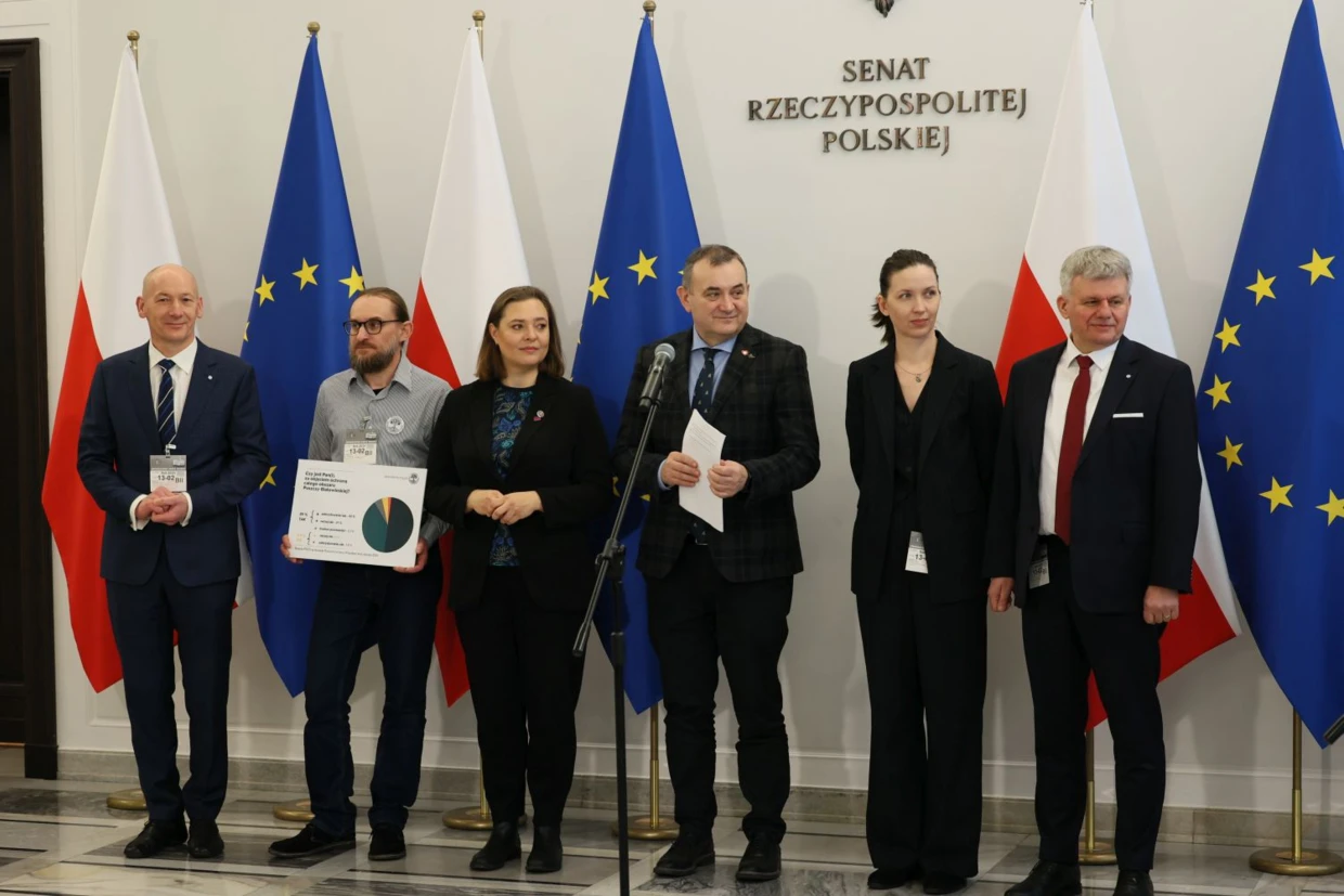 Konferencja w Senacie na temat projektu ustawy dla Puszczy Białowieskiej. Fot. Cezary Kowalski