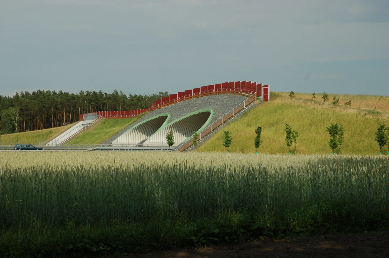 Przejście przy drodze S5, Fot. R.Kurek