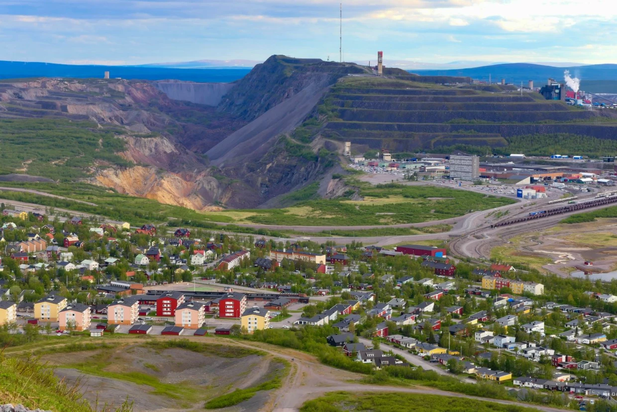 Widok na miasto Kiruna, Szwecja. Fot. Alexander AdobeStock
