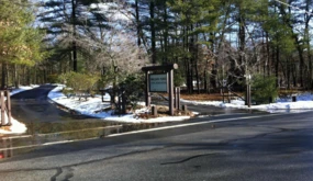 Wjazd do Walden Pond State Reservation. Fot. Anna Patejuk