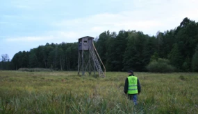 Z miłości do przyrody, z podziwem i szacunkiem dla rykowiska. Fot. Rafał Bednarek